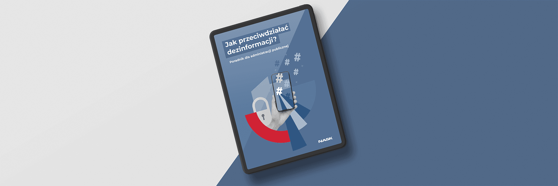 Okładka raportu - Jak przeciwdziałać dezinformacji?