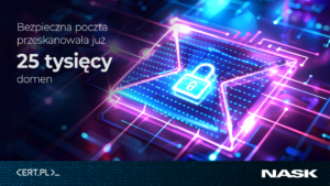 Bezpieczna poczta przeskanowała już 25 tysięcy domen